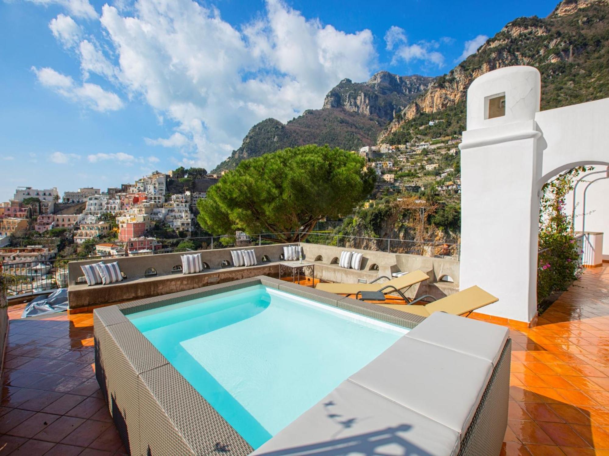 Luxurious Villa In Upper Positano Villa Positano