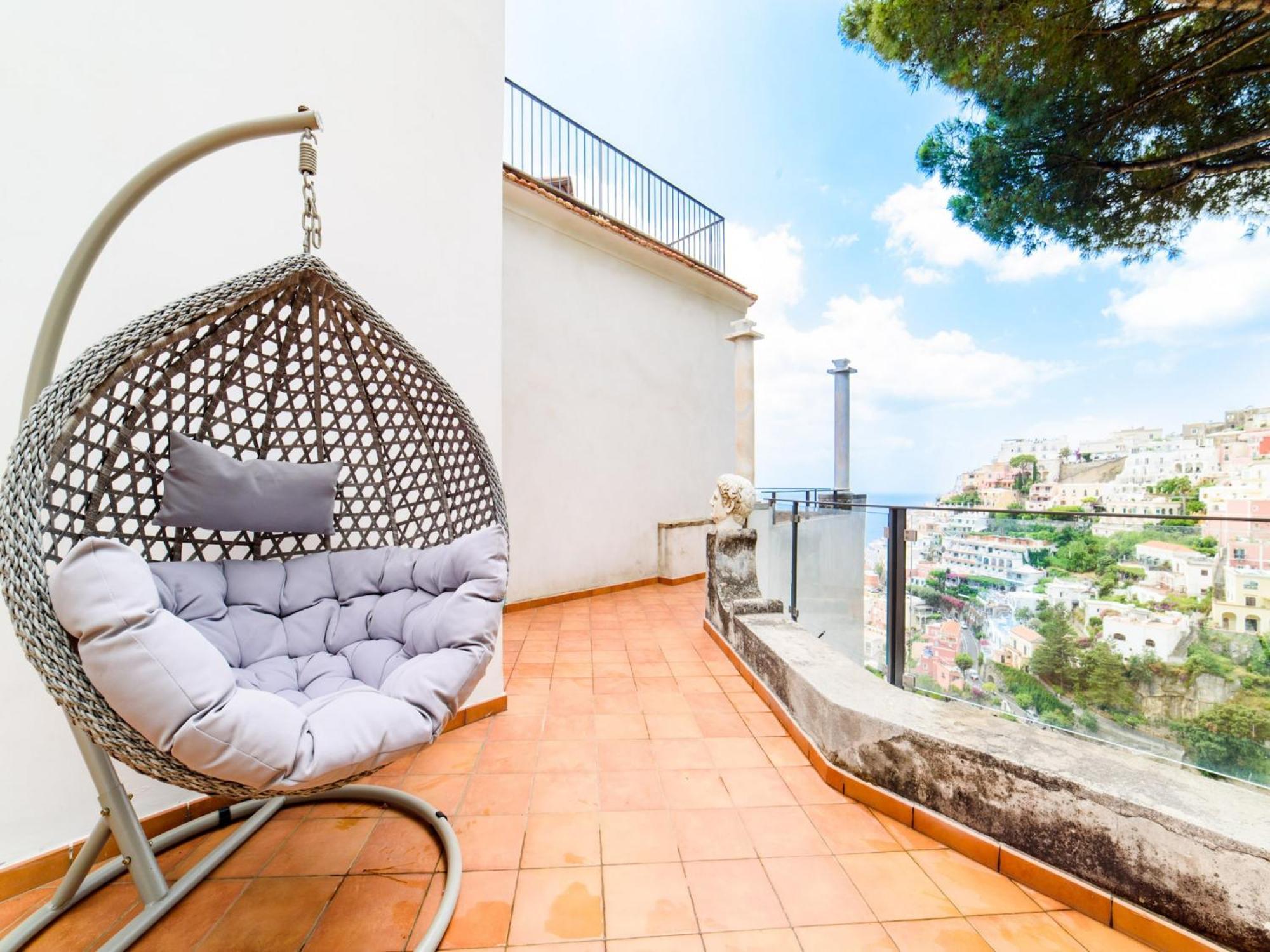 Villa Luxurious Villa In Upper Positano Positano